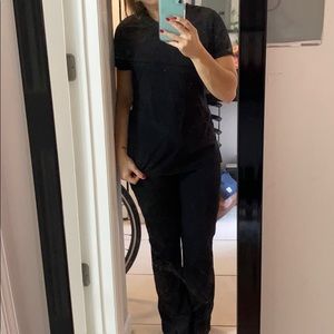 Scrub set- Greys anatomy small pants with top